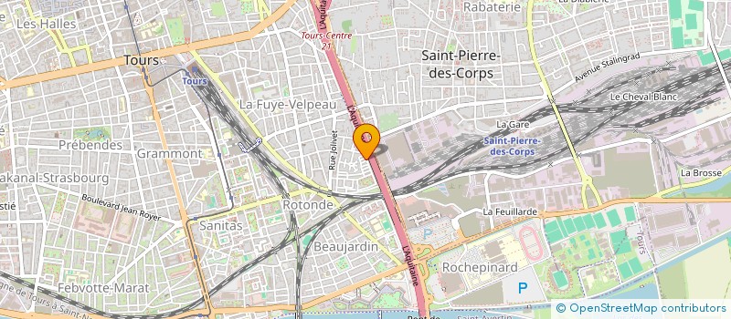 localisation de l'entreprise MADAME MARY ROBIN  TOURS