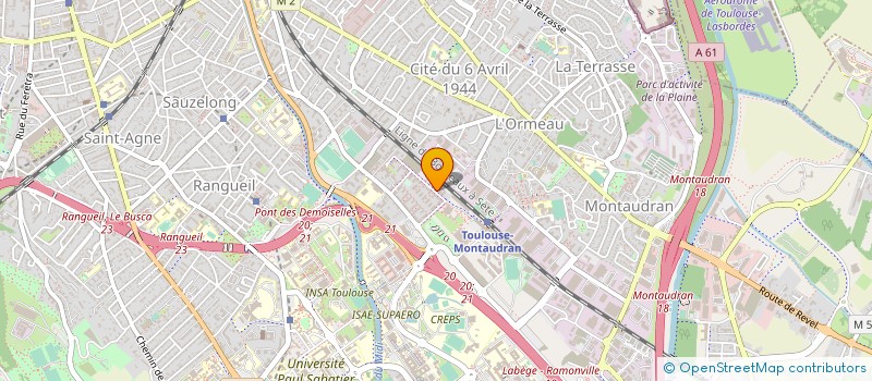 localisation de l'entreprise MADAME MARY-SHOBA DESSAUX à TOULOUSE