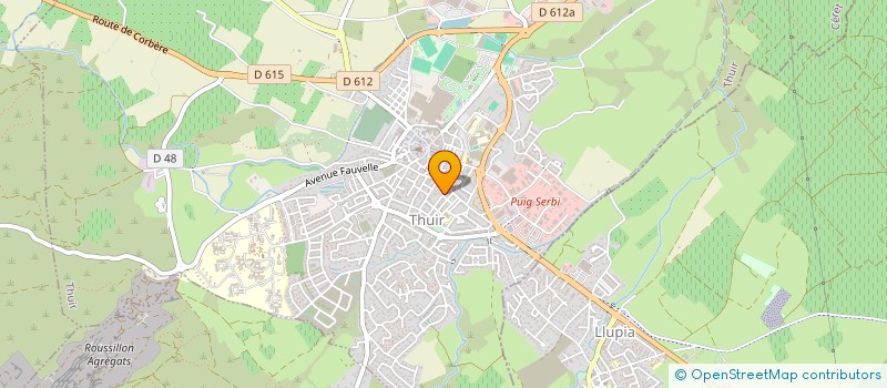 localisation de l'entreprise MADAME MARY STARON  THUIR