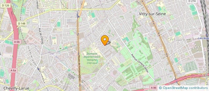 localisation de l'entreprise MADAME MARYA BRAHIMI à VITRY-SUR-SEINE