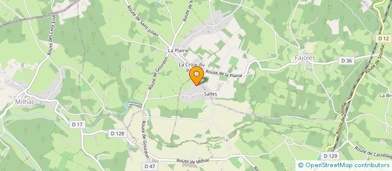 localisation de l'entreprise MADAME MARYA COLAS  ROUFFILHAC