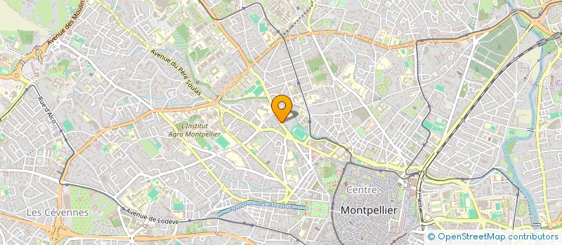 localisation de l'entreprise MADAME MARYA VANDER SCHAAF à MONTPELLIER