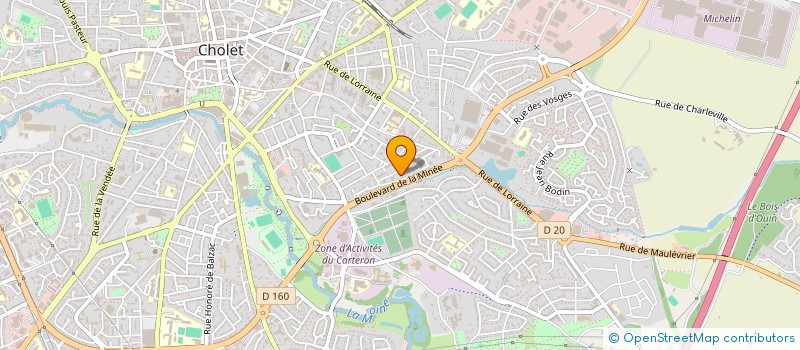 localisation de l'entreprise MADAME MARYAM EL JAZOULI à CHOLET