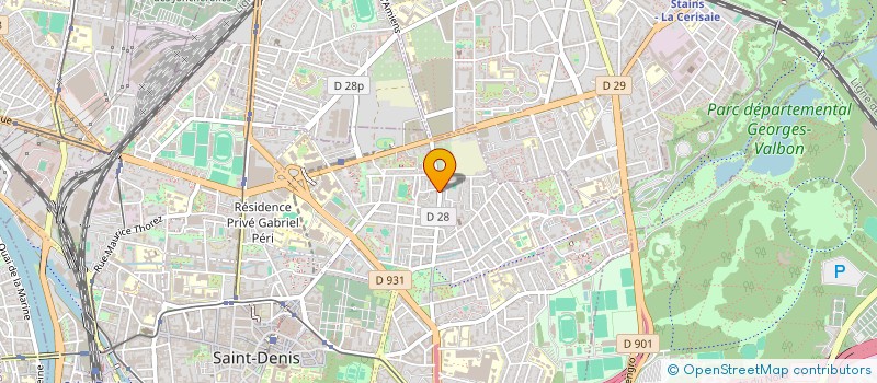 localisation de l'entreprise MADAME MARYAM FARHI à SAINT-DENIS