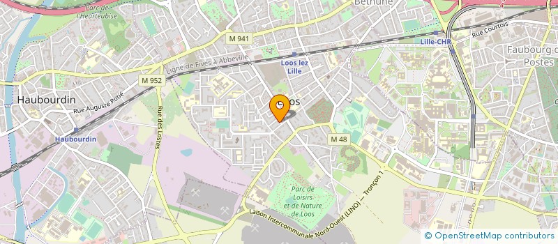 localisation de l'entreprise MADAME MARYAM FARNOODNIA  LOOS