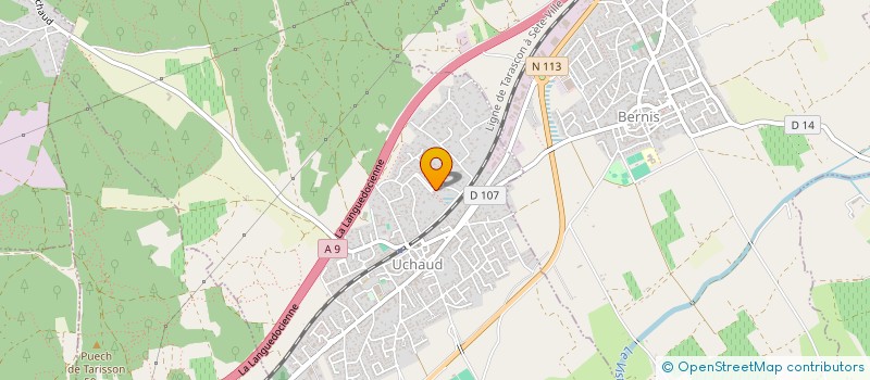 localisation de l'entreprise MADAME MARYAM HAMDANI  UCHAUD