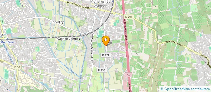 localisation de l'entreprise MADAME MARYAM HEKKOURI  AVIGNON