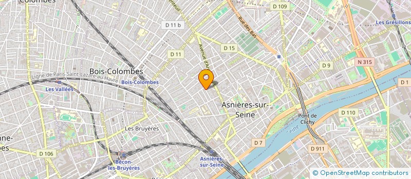 localisation de l'entreprise MADAME MARYAM MIRGHAFFARI  ASNIERES-SUR-SEINE