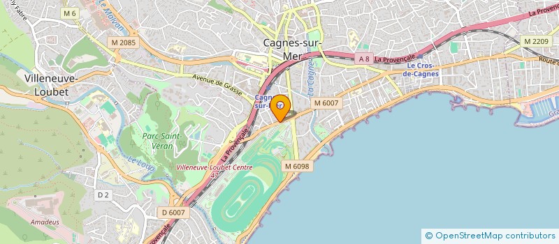 localisation de l'entreprise MADAME MARYAM NEJJARI à CAGNES-SUR-MER