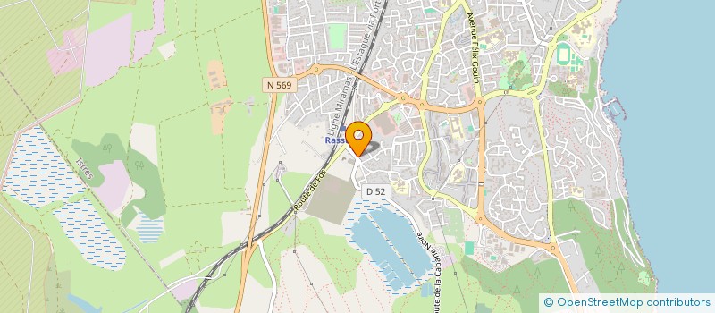 localisation de l'entreprise MADAME MARYAM NIAZI  ISTRES