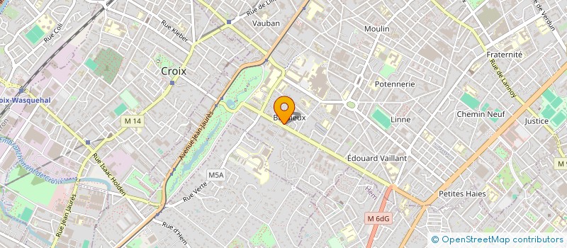 localisation de l'entreprise MADAME MARYAM RAMI à ROUBAIX