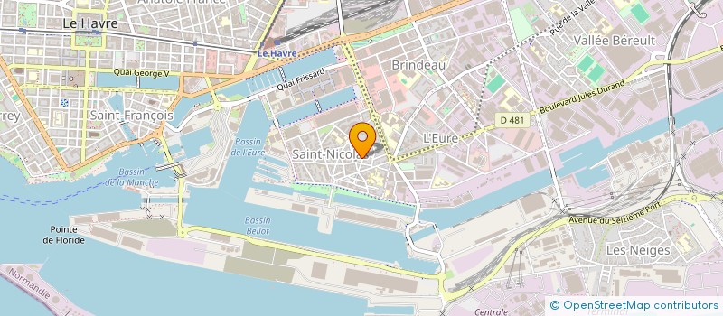 localisation de l'entreprise MADAME MARYAM SOLEIMANI SAVADKOUHI à LE HAVRE