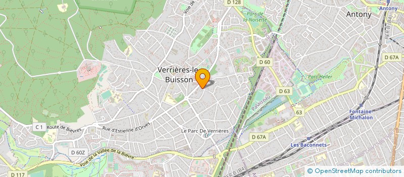 localisation de l'entreprise MADAME MARYAM VANAKI à VERRIERES-LE-BUISSON