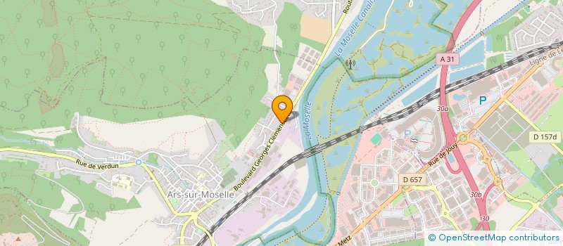 localisation de l'entreprise MADAME MARYAME DJERMOUNE  ARS-SUR-MOSELLE