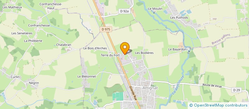 localisation de l'entreprise MADAME MARYAN SHABGARD  ATTIGNAT