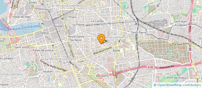 localisation de l'entreprise MADAME MARYANE MASSUERAS à MARSEILLE