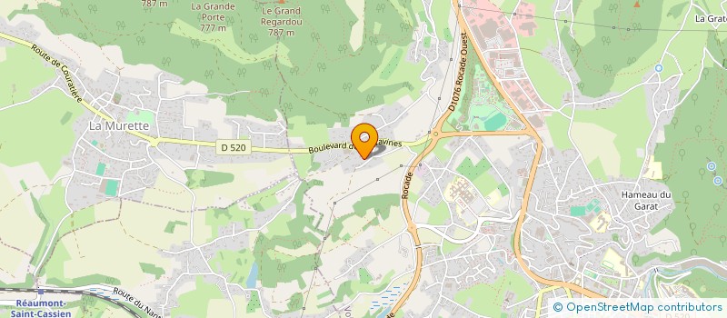 localisation de l'entreprise MADAME MARYANICK PINOTEAU  VOIRON