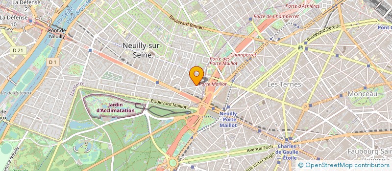localisation de l'entreprise MADAME MARYANN ARNODIN à NEUILLY-SUR-SEINE