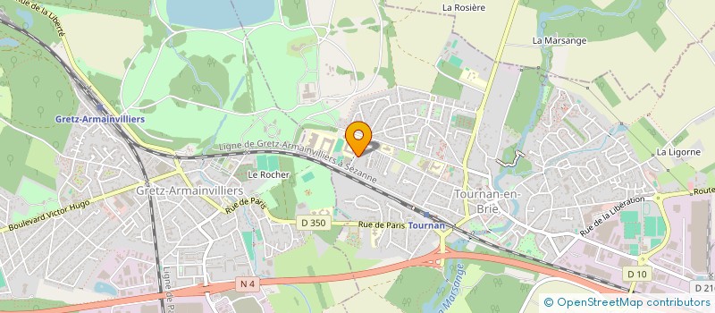 localisation de l'entreprise MADAME MARYELLE DISANT à TOURNAN-EN-BRIE