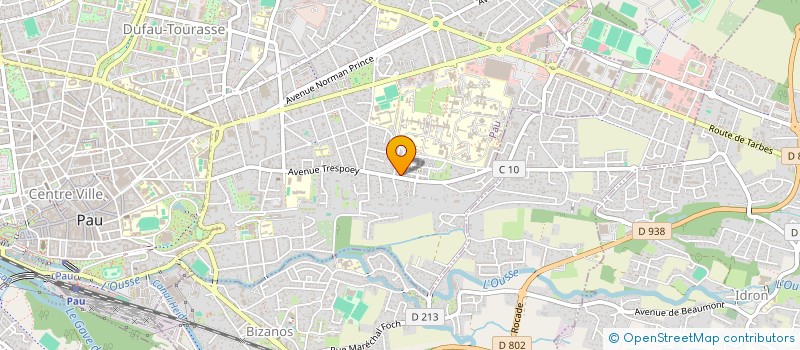 localisation de l'entreprise MADAME MARYEM CHARQAOUI à PAU