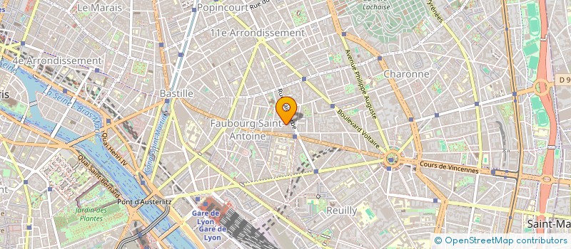 localisation de l'entreprise MADAME MARYEM JEANNE SIDIBE  PARIS