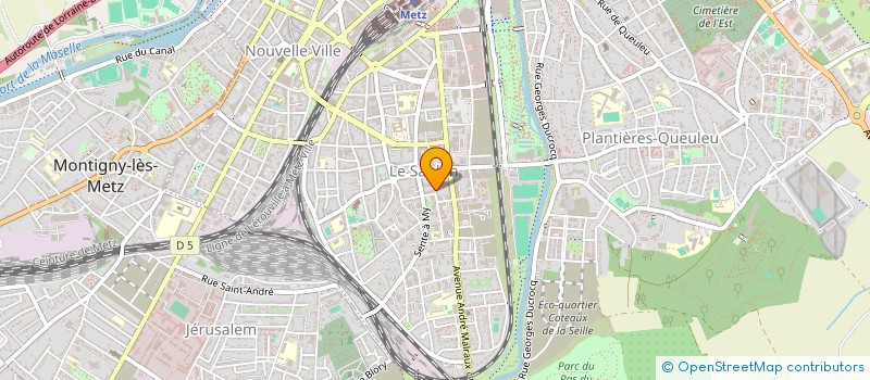 localisation de l'entreprise MADAME MARYIM CHERRADI  METZ