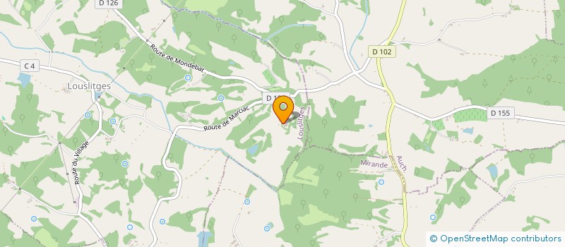 localisation de l'entreprise MADAME MARYJANE PREECE  LOUSLITGES