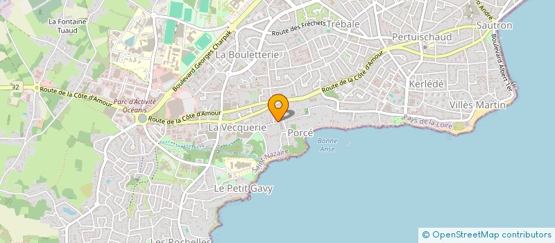 localisation de l'entreprise MADAME MARYKA MOYON  SAINT-NAZAIRE