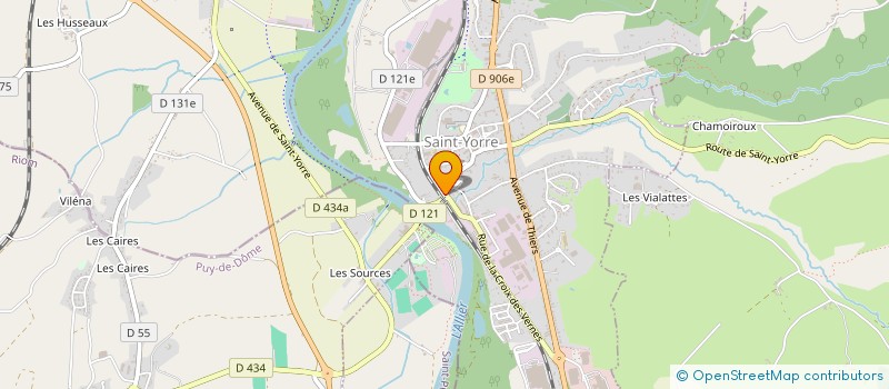 localisation de l'entreprise MADAME MARYLAURE JAMES à SAINT-BEAUZIRE