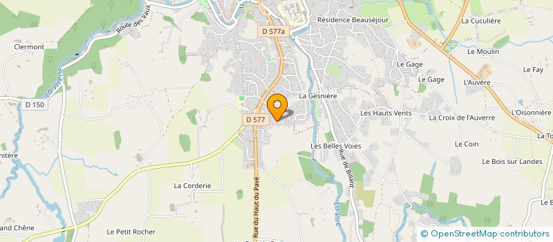 localisation de l'entreprise MADAME MARYLENE ALMIN à VIRE-NORMANDIE