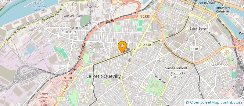 localisation de l'entreprise MADAME MARYLENE BACHELET à LE PETIT-QUEVILLY
