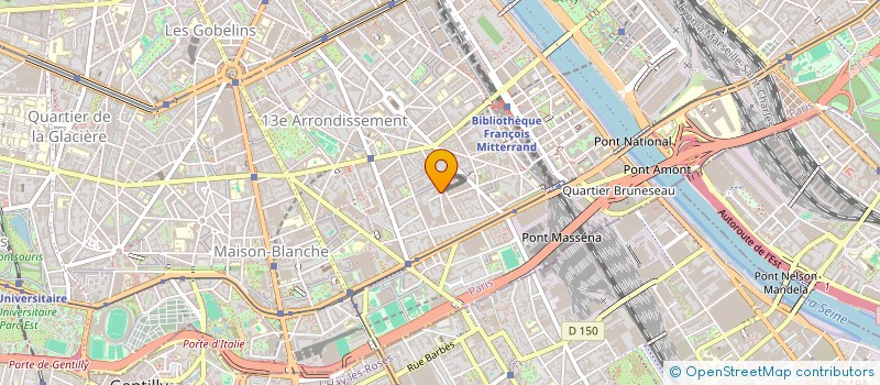 localisation de l'entreprise MADAME MARYLENE BASTARD  PARIS