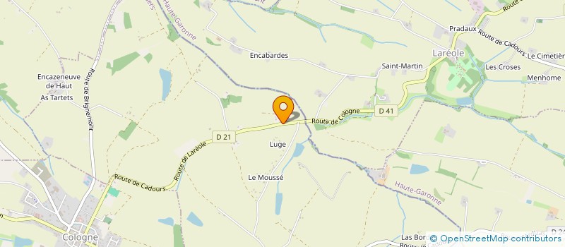 localisation de l'entreprise MADAME MARYLENE BERTOLA  ARDIZAS