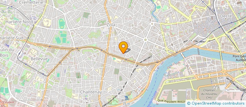 localisation de l'entreprise MADAME MARYLENE BOULANGER à NANTES