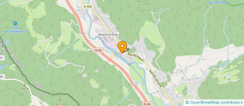 localisation de l'entreprise MADAME MARYLENE BRIOT  RUPT-SUR-MOSELLE