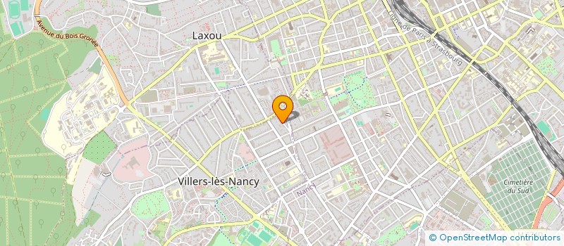 localisation de l'entreprise MADAME MARYLENE CATHELAIN  VILLERS-LES-NANCY