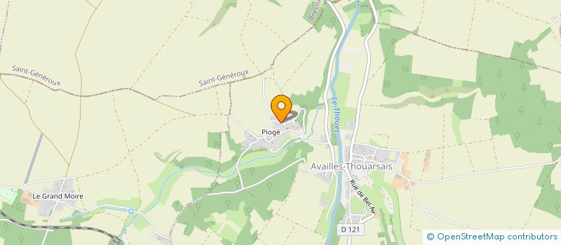 localisation de l'entreprise MADAME MARYLENE CHAMARD  AVAILLES-THOUARSAIS