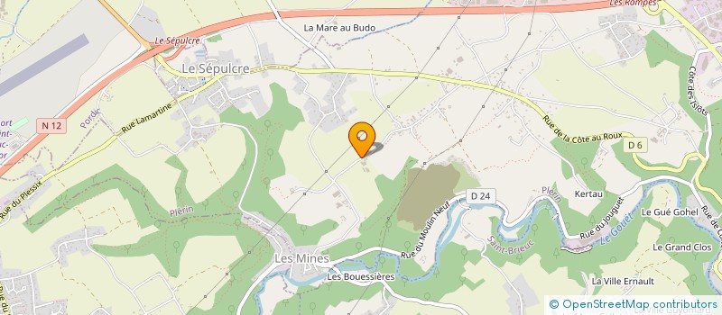 localisation de l'entreprise MADAME MARYLENE CHAPERON  PLERIN