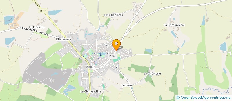 localisation de l'entreprise MADAME MARYLENE CHARTIER à LE GIROUARD