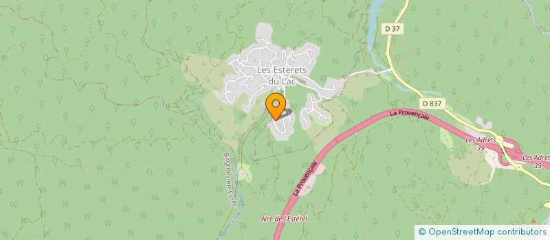 localisation de l'entreprise MADAME MARYLENE CHIROL  MONTAUROUX