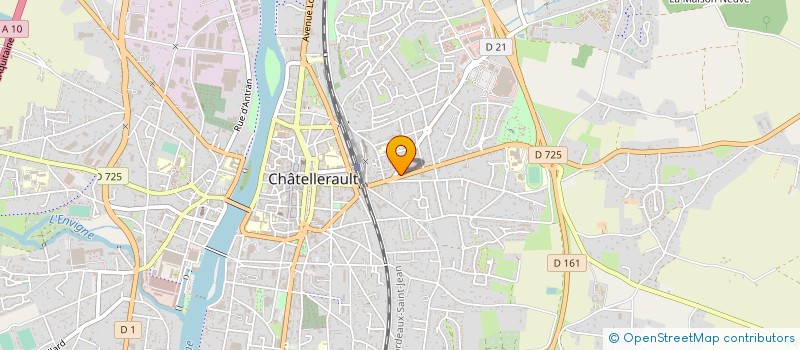 localisation de l'entreprise MADAME MARYLENE CHOBELET  CHATELLERAULT