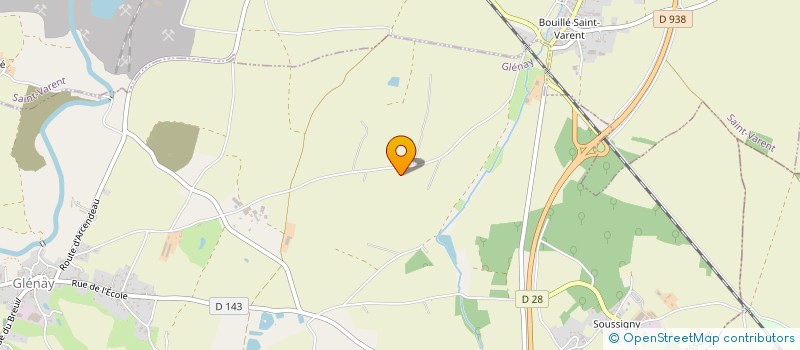 localisation de l'entreprise MADAME MARYLENE COINDRE  LUCHE-THOUARSAIS