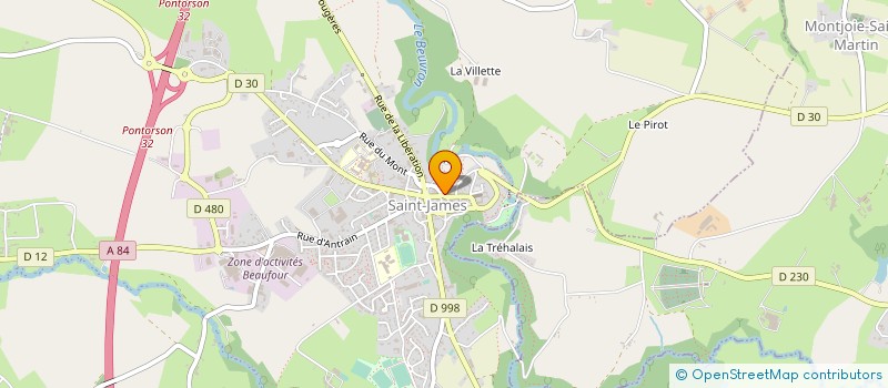 localisation de l'entreprise MADAME MARYLENE COLIN  SAINT-JAMES