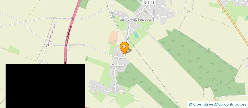 localisation de l'entreprise MADAME MARYLENE CROIZE  SAILLY-FLIBEAUCOURT