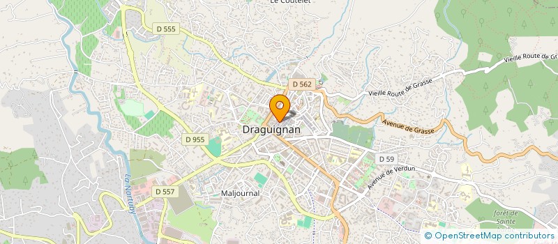 localisation de l'entreprise MADAME MARYLENE DA COSTA à DRAGUIGNAN