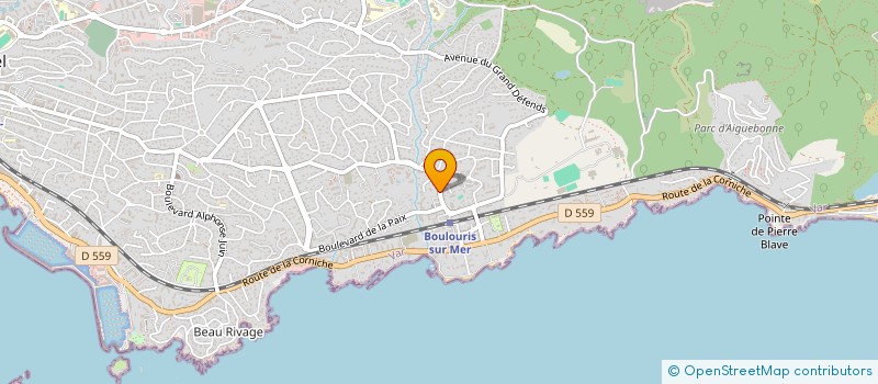 localisation de l'entreprise MADAME MARYLENE DECOURT  SAINT-RAPHAEL