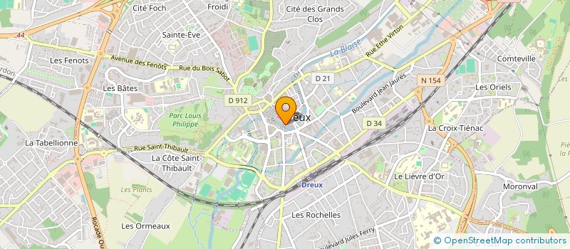 localisation de l'entreprise MADAME MARYLENE DIARRA à DREUX