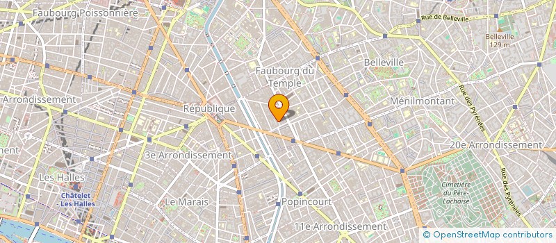 localisation de l'entreprise MADAME MARYLENE DONNO  PARIS