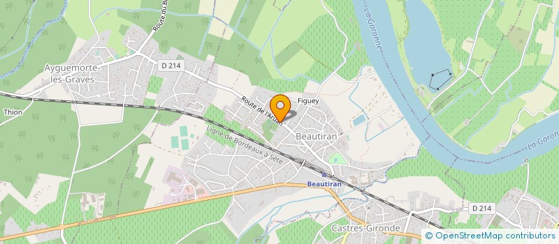 localisation de l'entreprise MADAME MARYLENE FINOT  BEAUTIRAN