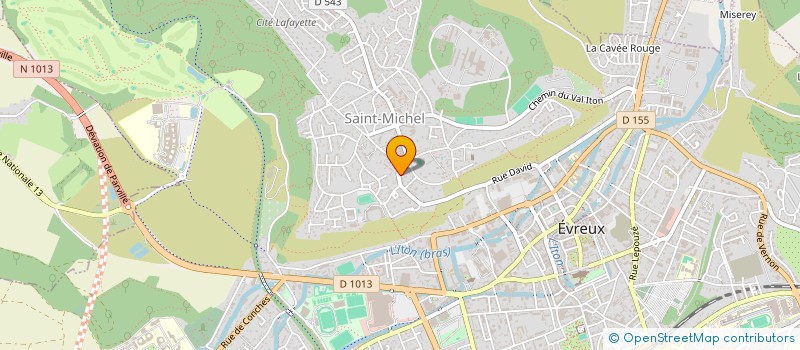 localisation de l'entreprise MADAME MARYLENE GARREAU  EVREUX